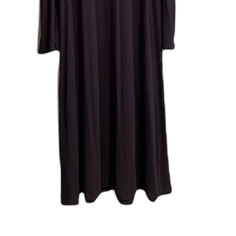 NWT AERIE BLACK OFF THE SHOULDER DRESS Sz SMALL - Picture 2 of 6